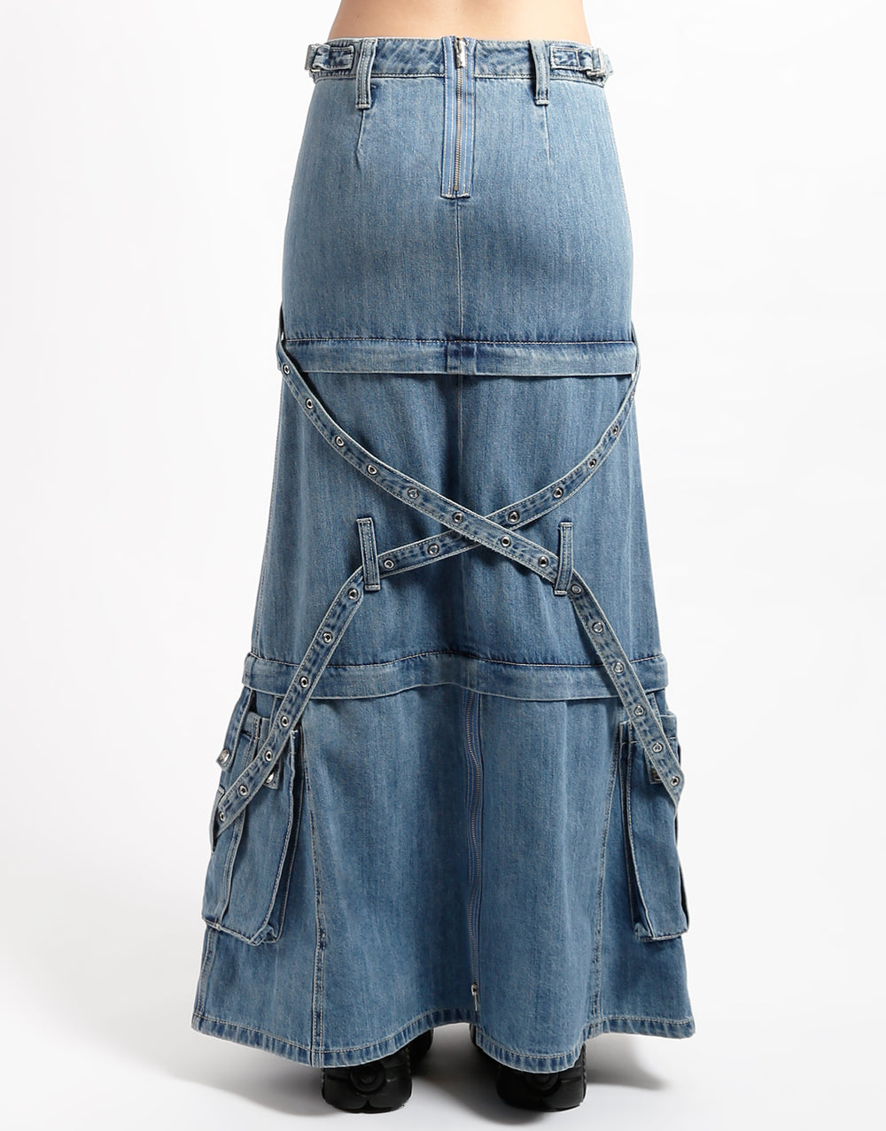 Vintage 1950's Western Maid Side-Zip Denim Skirt – La Lovely Vintage